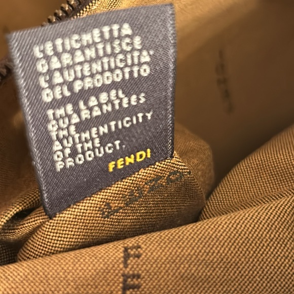 🌼🌺🌸FENDİ AUTHENTIC VINTAGE ZÜCCA DU JOUR BAG - Picture 6 of 14